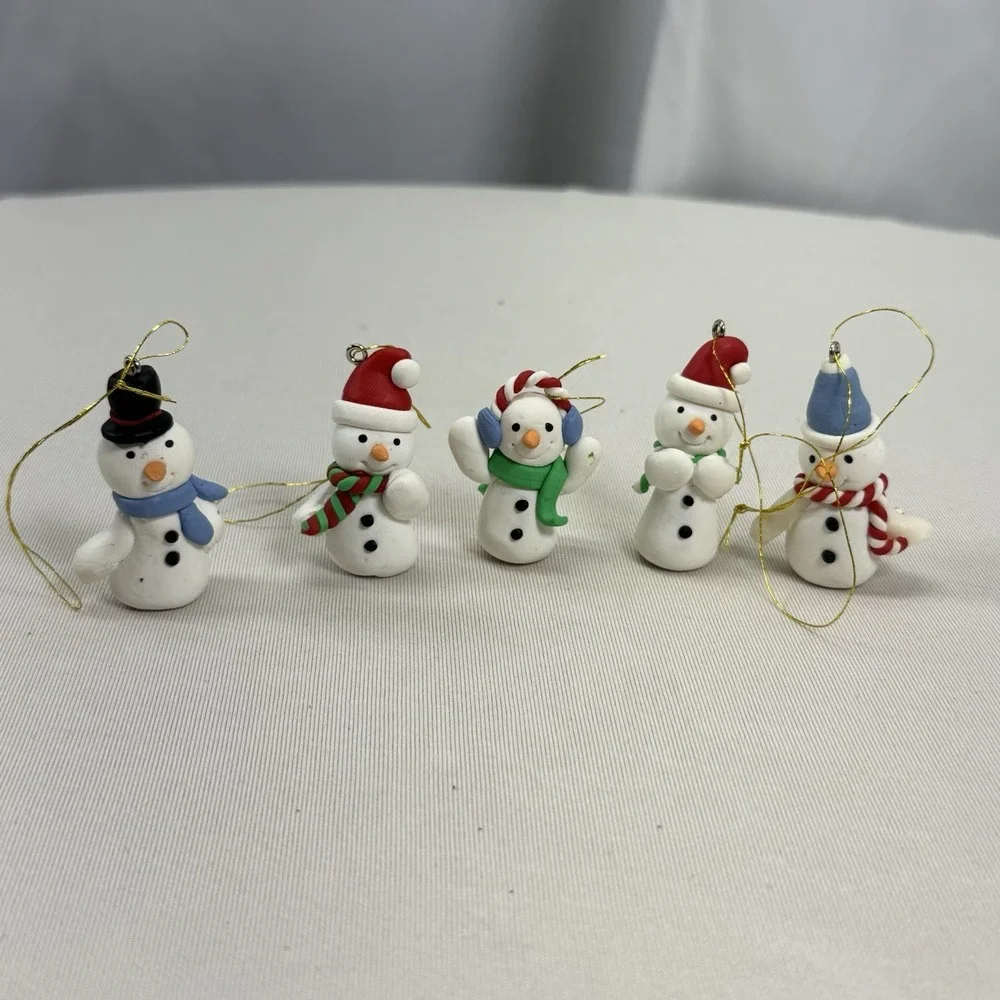 Mini Snowmen Christmas Tree‎ Ornaments for mini trees